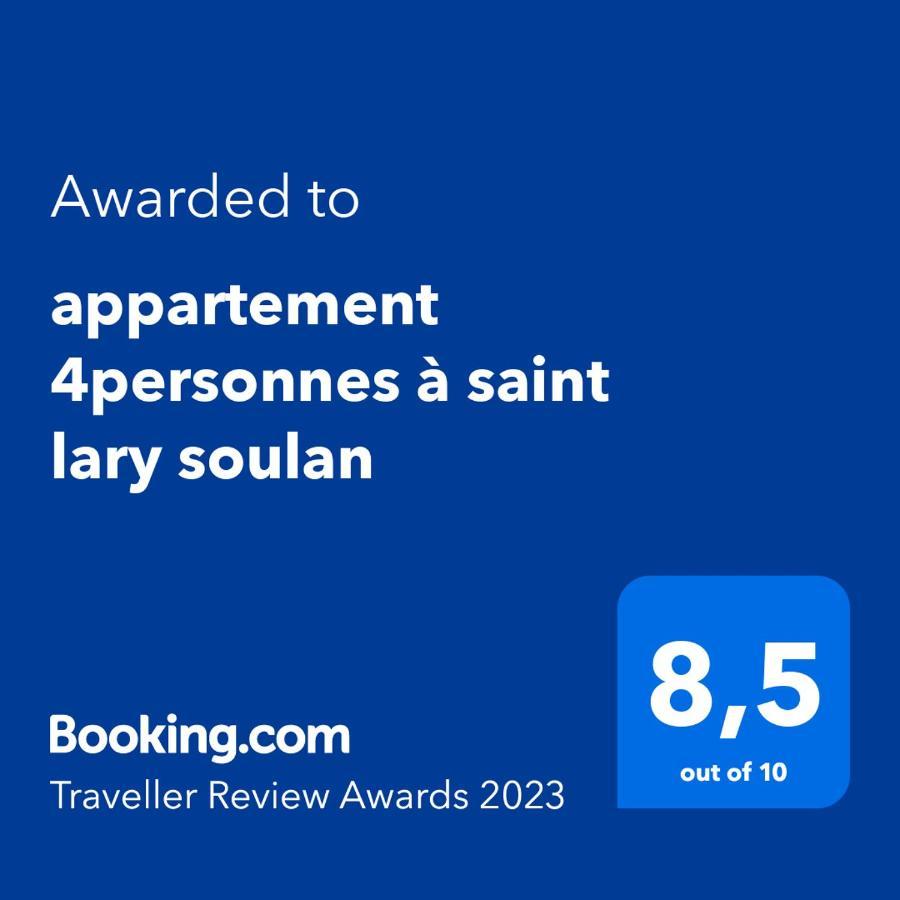 Appartement 4Personnes A Saint Lary Soulan Exteriör bild